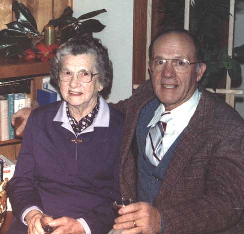 Uncle Chris and his mom, Granny Crissman